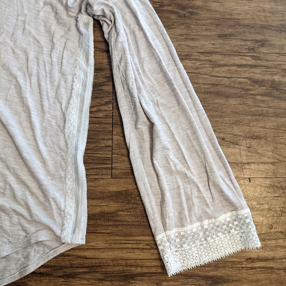 Victoria's Secret Neutral Pajama Top Button Down Modal Blend - Picture 6 of 11